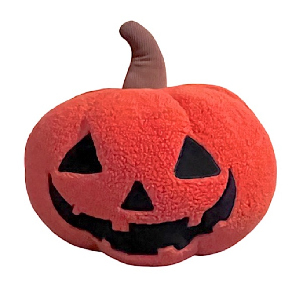 🆕- Plush Pumpkin Halloween Pillow. NWT